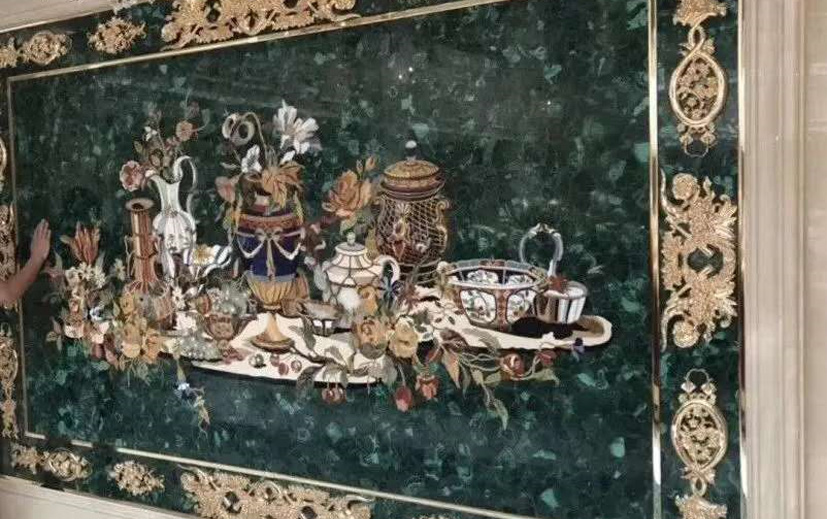 大理石拼花，石材界的極品藝術(shù)，簡(jiǎn)直大開(kāi)眼界！